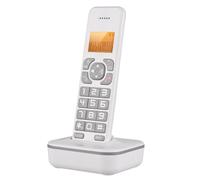 Juinrinet Téléphone sans Écran Rétroéclairé 1,6 Pouce 3Lignes Répondeur | Écran LCD rétroéclairé 1,6 pouce pour une lisibilité accrue; jusqu'à 3 combinés par base, 16 langues, 30 appels entrants.