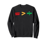 Juinteenth Égalité Plus Grande Que la Division Égalité des Sweatshirt