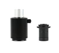 JUIYU Kit d'accessoires pour microsc Microscope stéréo numérique Industriel de 38 mm Lames de Microscope (Color : White)