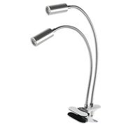 JUIYU Kit d'accessoires pour microscope - Double LED - Col de cygne - Lampe de bureau - 5 V - Protection des yeux - Lampe de table - Éclairage intérieur de dortoir - Lames de microscope