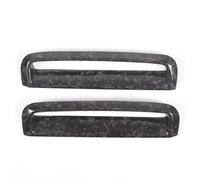 JUJIKCLPF Auto Avant Antibrouillard Cadre Autocollants De Garniture Cadre Phare Antibrouillard Avant En Fibre Carbone Pour BMW Série 4 G26 2022-2023 Voiture(Forging Pattern)