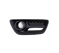 JUJIKCLPF Auto Avant Antibrouillard Cadre Garniture De Grille Protection Du Panneau Phares Antibrouillard Avant Pour Renault Captur 2013-2017(Left -1 Piece)