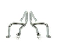 JUJIKCLPF pour Honda Goldwing 1800 GL1800 GL1800A 2001-2017 Barre De Crash Moto Protection du Moteur Pare-Choc Cage Cascade Contre Les Chutes Crash Bar Moteur Chocs(Front Bumper Chrome)