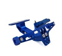 JUJIKCLPF pour Honda MSX 125 X-ADV 750 ST1300 Support De Cadre Plaque D'immatriculation Moto CNC Support Plaque Moto(Blue)