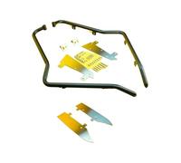 JUJIKCLPF pour XCiting S350 2023 Pare-Choc Spécial Moto Barre De Protection Anti-Chute Cadre Arrière D'échappement Adapté Crash Bar Moteur Chocs(Front Bumper)