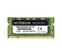 JUJNE 2 Go de MéMoire SODIMM pour Ordinateur Portable DDR2 667 MHz PC2-5300 DDR2 667 (240 Broches), Modules de MéMoire pour Ordinateur Portable, Prise en Charge Double Canal 4G