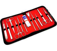 JUJNE Kit D'outils de Dissection, Ensemble de Dissection de 22 Pièces pour L'anatomie du Laboratoire de Biologie, pour Le Laboratoire Vétérinaire, L'anatomie, La Botanique, Les Étudiants en Médecine