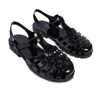 JUJU Factory Warehouse Chaussures en gelée pour femme | Sandales d'été imperméables et colorées, Noir , 36 EU