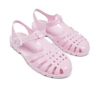 JUJU Factory Warehouse Chaussures en gelée pour femme | Sandales d'été imperméables et colorées, rose, 39 EU