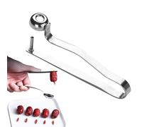 Jujube Extracteur de noyau en acier inoxydable - Extracteur de noyaux portatif - Appareil pratique de date rouge - Mécanisme Easy Press - Élimination efficace des pierres - Jujubes, canneberge, cerise
