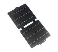 JUJUFREE Appareil solaire ETFE 10 W 5 V avec monocristallin Oui pour une meilleure conversion de puissance Revêtement permanent transportable pour Backpa