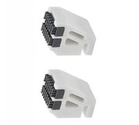 JUJUFREE Brosse à buse en silicone à tête simple/double pour imprimantes Lab X1C/P1P/P1S - Prévention flexible du blocage