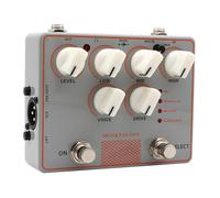 JUJUFREE Casque professionnel 4 Cabinet Simulator 1/8'' entrée processeur auditif boîtier en métal pour HIFISound en live performance