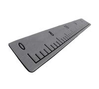 JUJUFREE Règle de poisson avec dos adhésif en mousse, règle de mesure de poisson, ruban adhésif facile à utiliser