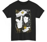 Jujutsu Geto Anime T-Shirt Unisex Kaisen Anime Merch Casual Short Sleeved Shirt Tee Manches Courtes(3X-Large)