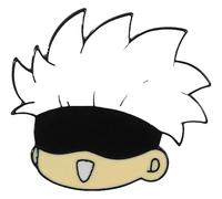 Jujutsu Kaisen Broche en émail - Broche chat anime pour chapeau, Klein, Métal non précieux