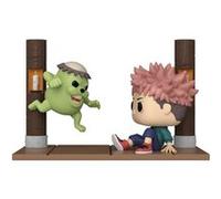 Funko Figurines Pop Moments Jujutsu Kaisen Itadori & Poupée maudite Vinyle 9 cm