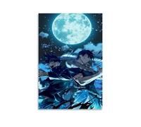 Jujutsu Kaisen Fushiguro Toji and Megumi Fushiguro Poster classique Anime Peinture décorative Toile Art mural Salon Poster Chambre Peinture Art mural Impression d'image moderne Décoration de chambre