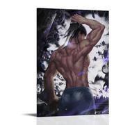 Jujutsu Kaisen Fushiguro Toji Classic Anime Character Art Poster Peinture décorative sur toile Art mural pour salon, chambre à coucher, art mural, impression d'image moderne, décoration de salle