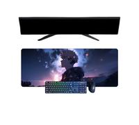 Jujutsu Kaisen Itadori Yuji Tapis de Souris XXL Multifonction Gaming Anime, 800x300mm, Tapis de Souris Clavier Gaming imperméable et 3mm Base en Caoutchouc antidérapant Surface Texturée