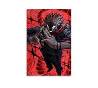 Jujutsu Kaisen Poster Anime Ryomen Sukuna Figure Peinture décorative sur toile Art mural pour salon, chambre à coucher, art mural, impression d'image moderne, décoration de chambre familiale, 30 x 45