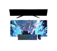 Jujutsu Kaisen Satoru Gojo Tapis de Souris XXL Multifonction Gaming Anime Souris 3mm Bureau Anti-Glissant Surface Texturée pour Ordinateur pour Ordinateur Gamer-Bureau-Maison et Portables