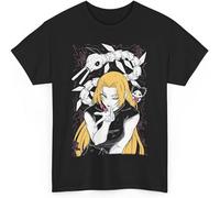 Jujutsu Yuki Tsukumo Anime T-Shirt Unisex Kaisen Anime Japanese Cotton Tee Manches Courtes(Small)
