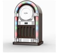 Juke Box INOVALLEY RETRO13N - Lecteur CD Bluetooth 20W - Entrée Aux-In - Écran LED - Façade Lumineuse