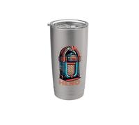 Jukebox Hero Lover classique Gobelet isotherme en acier inoxydable double paroi