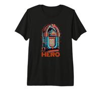 Jukebox Hero Lover Classique T-Shirt Haut de Gamme