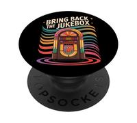 Jukebox Nostalgia Memories Musique des années 60, 70, 80, 90 PopSockets PopGrip Adhésif
