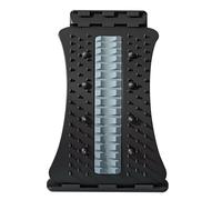 Jukeoiu Appareil d'Étirement du Dos | Dispositif de Craquement Ergonomique Ajustable à 3 Niveaux - Planche d'Étirement Lombaire | pour Maison Bureau Siège Exercice Yoga et Détente