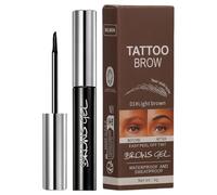Jukeoiu Gel Pour Sourcils Décollable - Imperméable Et Longue Durée | Gel Pour Sourcils Décollable Pour Maquillage Du Visage | Pour Femme Mère Filles Amie Transport Salon Voyage Soirée Rendez-vous