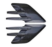 Jukeoiu Grille d'aération latérale - Grille d'aération latérale - Couvercle de ventilation simulé - Bande décorative autocollante pour une meilleure