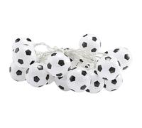 Jukeoiu Guirlande lumineuse de football - 20 LED décoratives étanches pour chambre à coucher, fête de Noël, plage, terrasse, mariage, Halloween