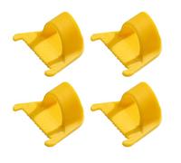 Jukeoiu Lot de 4 dés à coudre | Protection des doigts à tricoter - Antidérapants pour travaux manuels, , matelassage, voyage, dortoir, débutants, adultes