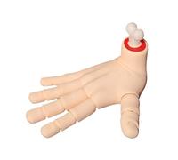 Jukeoiu Mains de zombie - Accessoires effrayants | Décorations d'extérieur fausses mains de zombie avec articulations réglables, pour l'extérieur, les cimetières, les festivals, les allées, les