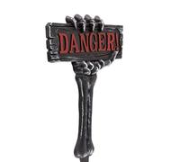 Jukeoiu Pancartes Halloween Extérieur | Stèle Fantôme Halloween 54 cm Décoration de Jardin | Accessoires de Fête pour Pelouse, Terrasse, Porte d'Entrée, Cimetière, Extérieur, Maison Hantée