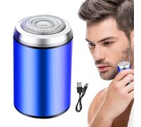 Jukeoiu Rasoir électrique - Tondeuse étanche pour les poils du visage pour homme - Tondeuse rechargeable pour visage, aisselles, dos, barbe, corps, sac de voyage