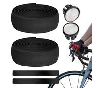 Jukeoiu Ruban De Guidon - Revêtement Adhésif Absorbant Les Chocs | Ruban De Guidon Pour Vélo De Route,Pour Amélioration Du Confort Installation De Conduite Amortissement Des Vibrations Motocyclisme