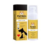 Jukeoiu Spray Anti-Démangeaisons pour Chien,Nettoyant Apaisant et Soulageant - Soin Cutané 50ml pour Chien et Chat | pour Chiot et, Petite, Moyenne, Grande Taille, Maison, Intérieur, Extérieur,