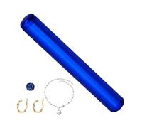 Jukeoiu Tube de Stockage en Aluminium - Conteneur de Voyage Compact - Étui à Pilules Étanche Format Poche Boîte d'Organisation pour Camping Randonnée Pique-nique Trajets Sac à