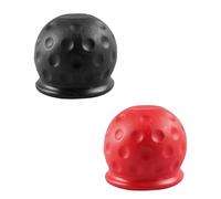 JUKOTA 2 Pièces Ø 50mm Cache Boule Attelage avec Serrure,Capuchon de Protection de Boule d'attache Remorque,Couvercle D'attelage de Remorque en Plastique,Couvercle de Boule de Remorquage