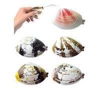 JUKOTA 5 Pièces Simulation de palourde Pistolet à Eau, Briquet à Eau créatif Amusant, Mini Pistolet à Eau, pour piscines, Bataille d'eau et Farce de fête, Pistolets et fusils à Eau