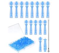 JUKOTA 50 Pièces Aiguilles Jetables pour Points Noirs, Dissolvant jetable de boutons d'acné, Blackhead Blemish Remover Tool, Aiguilles pour éliminer L'acné et Outils éliminer Les Imperfections
