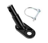 JUKOTA Attache Remorque Vélo avec Goupille de Sécurité, Fixation Remorque Universelle, Support Attache Attelage Remorque Accessoire Velo avec Boucle en U pour Pliable Enfants Chien Cargo
