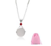 JUKOTA collier h2o suddenly mermaid,Collier de Sirène Pendentif Coquille de Sirène Platine Plaqué Zirconium Collier Femme Coquillage Pendentif Cadeau pour Femme,Avec 1 sac de rangement