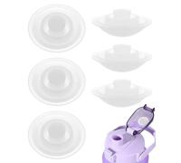 JUKOTA Compatible SIGG WMB ONE Top couvercle (taille unique), pièce de rechange pour bouteille SIGG, bouchon étanche qui s'ouvre d'une seule main（6 sets）