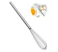 JUKOTA Lot de 1 petits mini fouets, fouet mini fouet mélangeur petit fouet mélangeur, outil de fouet en mousse avec poignée en acier inoxydable pour mélanger, fouetter, battre, faire mousser et remuer