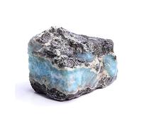 JUKUCKV Cristal Brut 1 Paquet de 5-20 grammes Bleu Naturel Cristal cicatrisant des Bijoux en Pierre Rugueux DIY Projets d'art (Color : Larimar, Size : 10-20g)